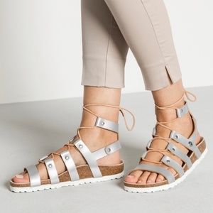 Birkenstock Papillio Cleo Lace Up Gladiator Sandal